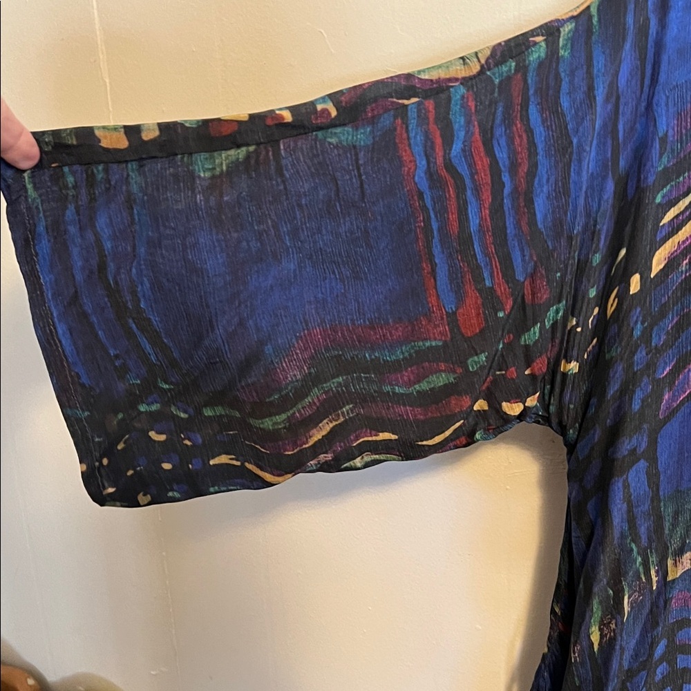 Johnny Was Wiggie Multicolor Abstract Tunic - Picture 4 of 7